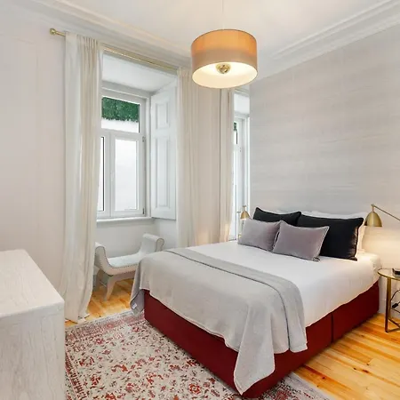 Appartement Whome Luxury In Prime Location W/ Ac, Lift & Private Patio Lisboa